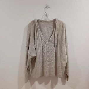 Yes Lola Hooded Pullover Sweater